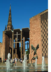 Founains and Cathedral